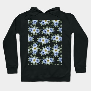 Cute Flower Pattern Hoodie